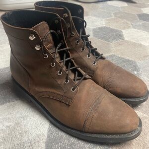 Thursday Boot Company Captains in Adobe leather size 12.5